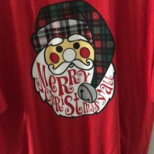Merry Christmas Y'all Santa Tee